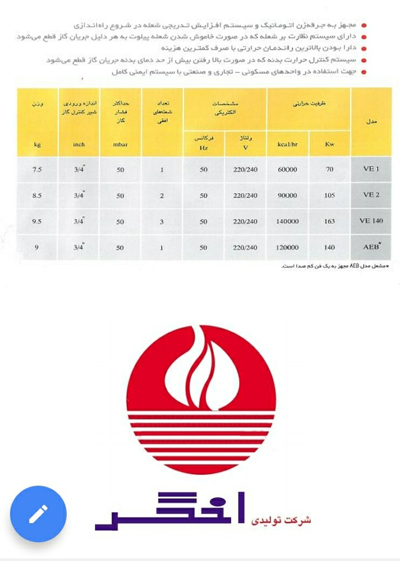 مشعل گازی اتمسفریک