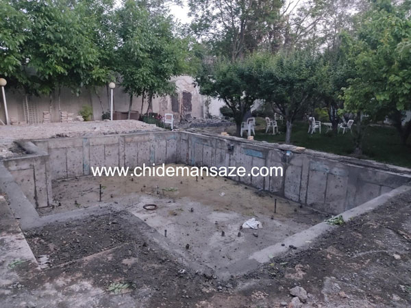 ساخت استخر خانگی