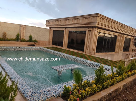طراحی و ساخت استخر روباز