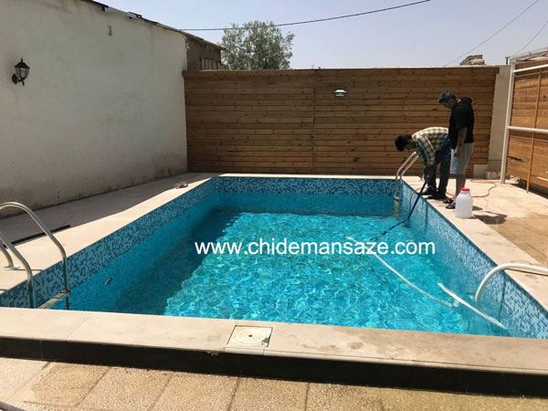 زینه ساخت استخر باغ
